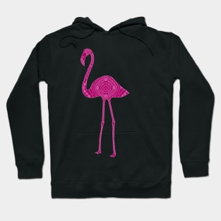 Flamingo Zentangle Hoodie